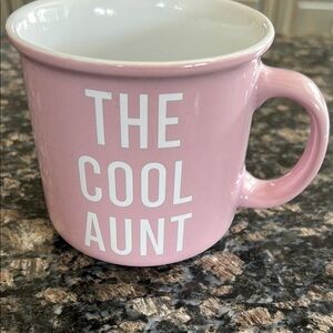 ISOLA THE COOL AUUNT PINK MUG